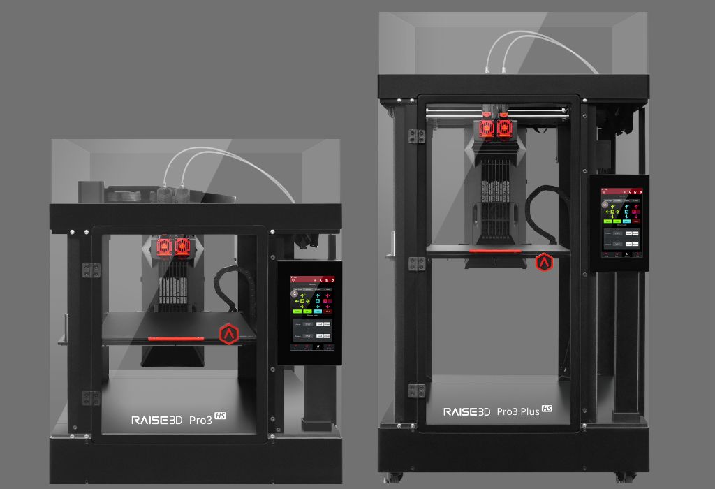 Raise3D_Stampante 3D industriale professionale FDM Serie Pro3 HS-Nuovamacut Additive Manufacturing